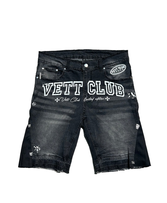 ‘VETT CLUB DENIM’ SHORTS