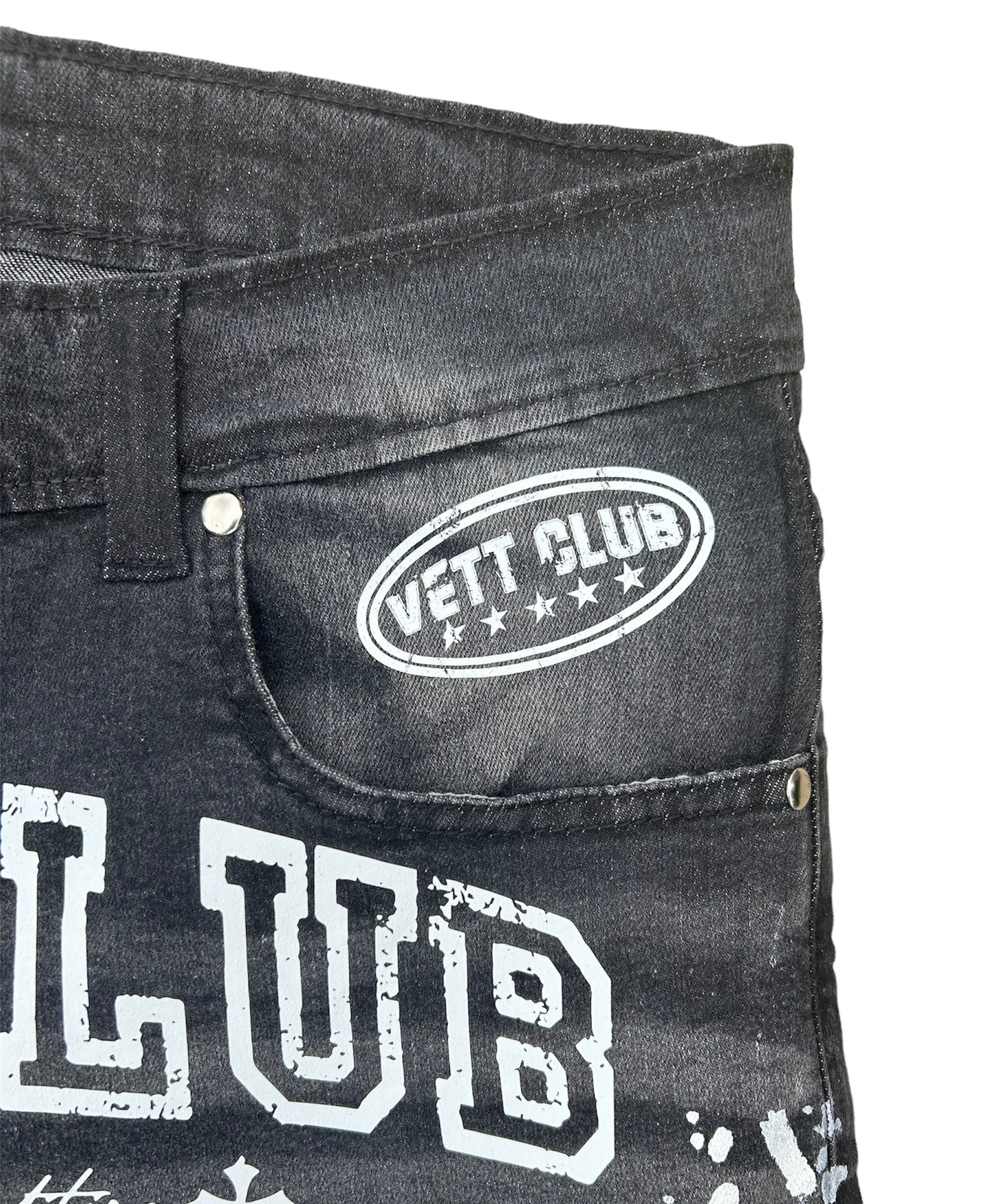 ‘VETT CLUB DENIM’ SHORTS